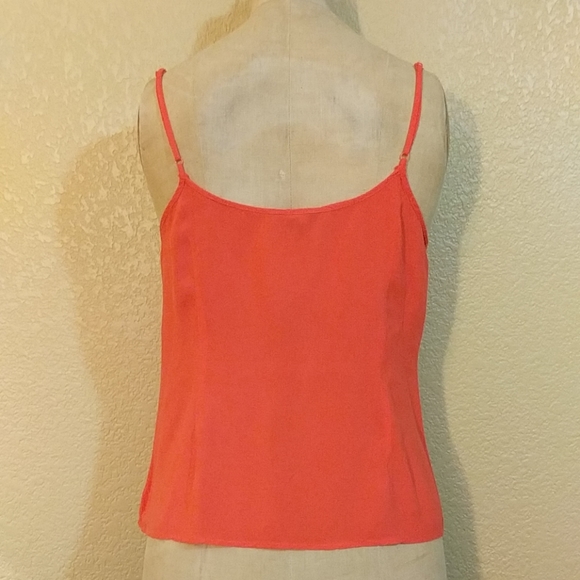 Flowy Tank Top with Ruffle Button Front - Picture 4 of 4